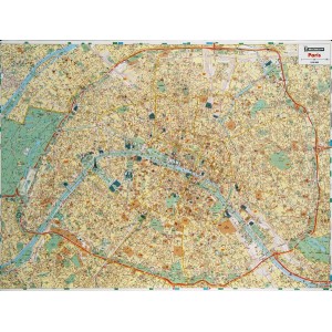 Plan de Paris souple