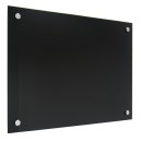 Panneau "verre" noir