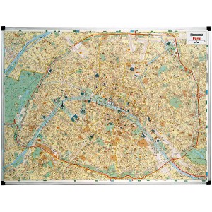 Plan de Paris magnétique