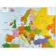  Carte de l’Europe physique et politique 100x140 cm