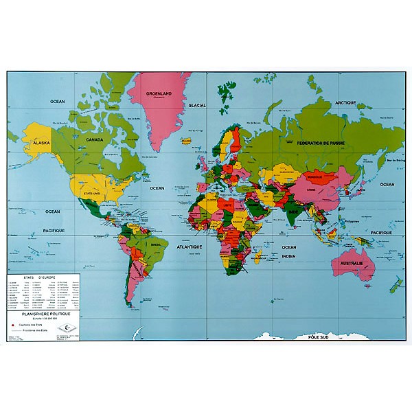 planisphere a imprimer