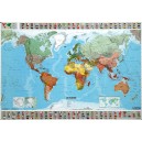 Carte du monde politique souple Michelin 146x103 cm