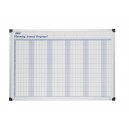 Planning annuel perpétuel magnétique 90x60 cm