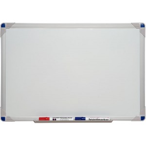 Tableau blanc effaçable à sec émaillé - 60x45 cm